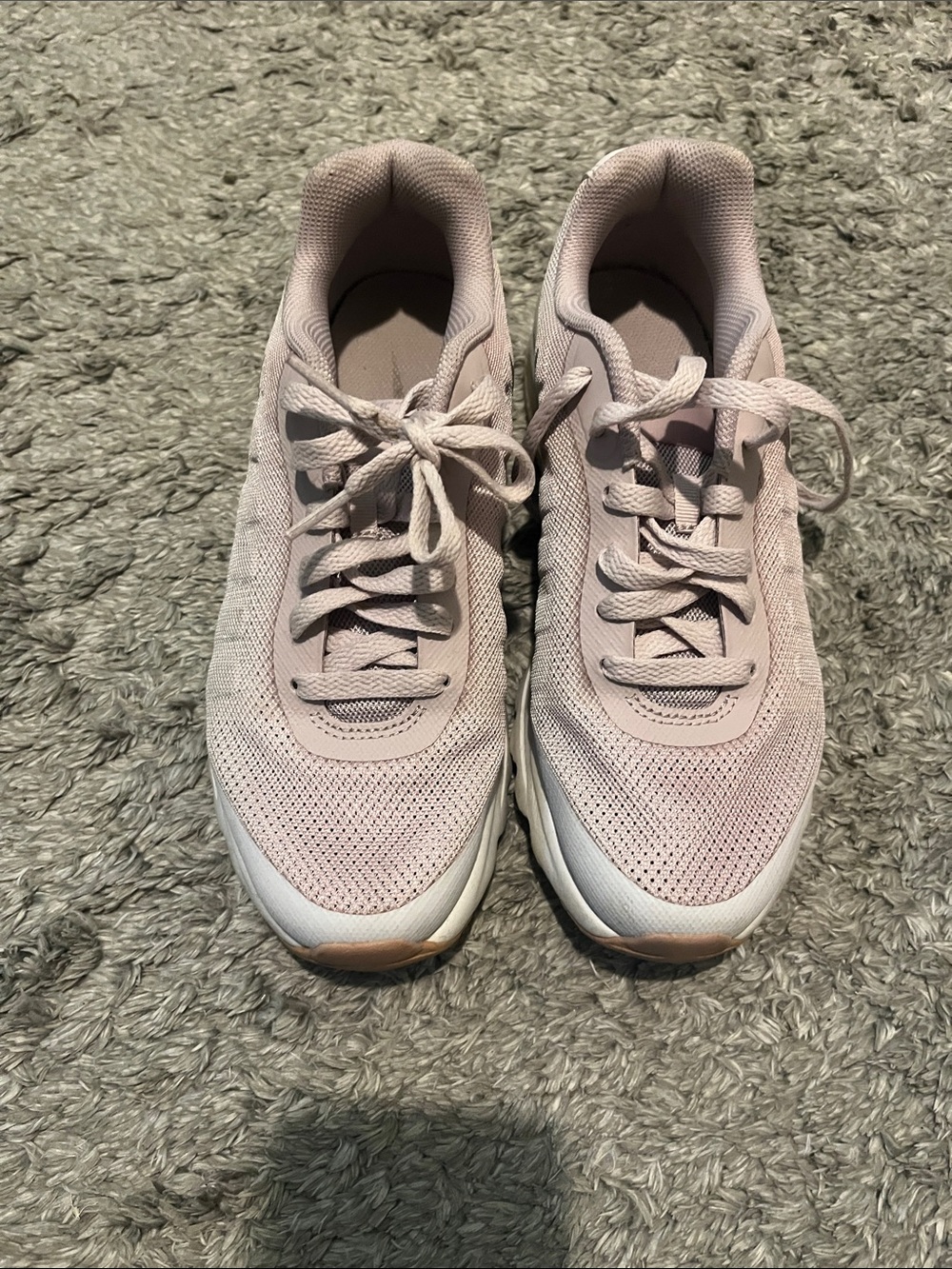 Women's Lightweight Running Sneakers - Pale Pink